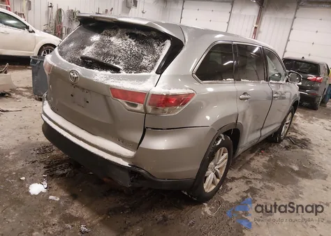 2014 Toyota Highlander Le V6 из США, поврежденный, VIN 5TDBKRFH3ES023698